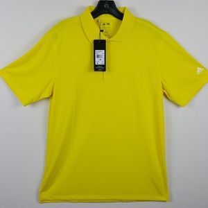 Adidas Pure Motion Golf Solid Jersey Polo